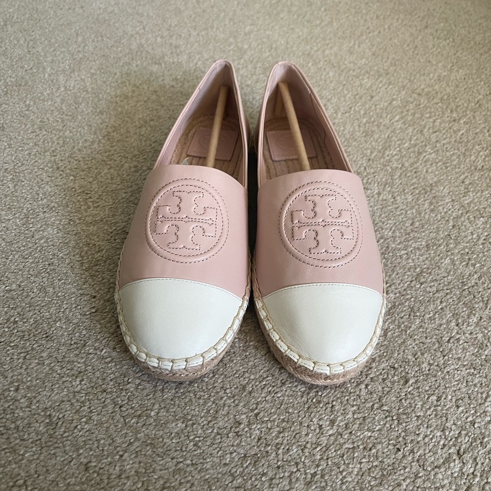 Tory Burch Benton 2 Color Block Espadrille